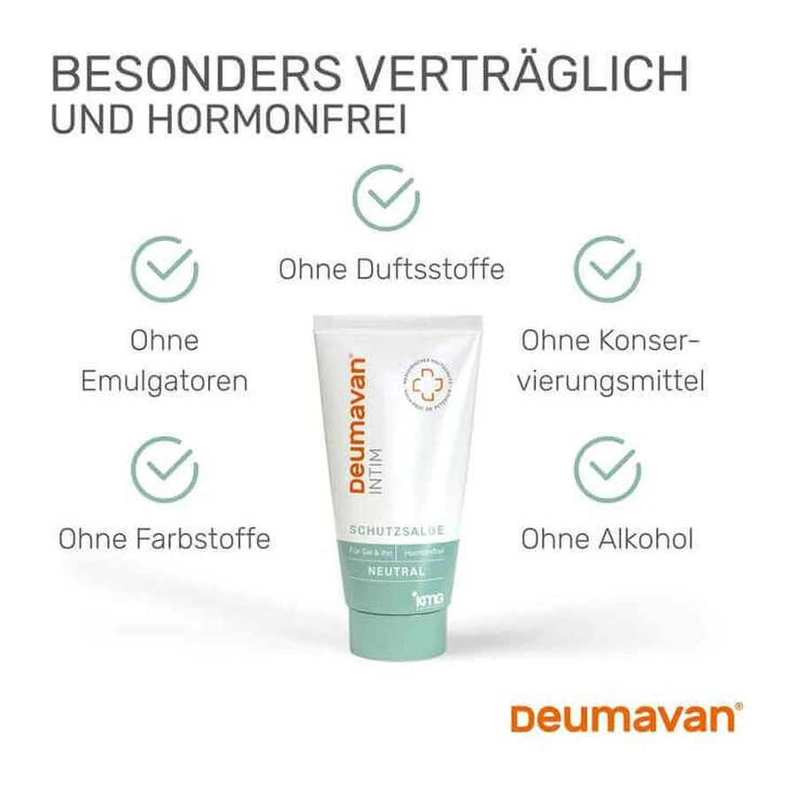 Deumavan Neutrale Beschermende Zalf, 2 x 125 ml zalf