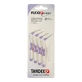 Tandex Flexi max-tandenborstel, paars, 0,8 mm, taps toelopend, verpakking van 4 stuks