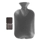 Fashy Hot Water Bottle, Half-Lamella, Anthracite, 1 pc., as is