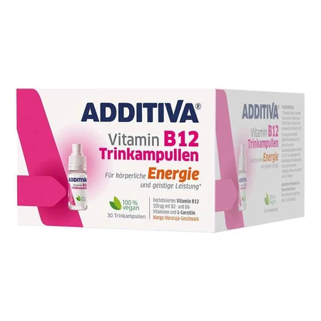 Additiva Vitamin B12 Trinkampullen, 10X8 ml Trinkampullen