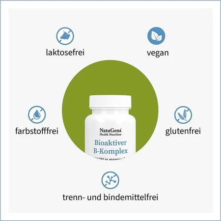 Bioaktiver B-Komplex + Nadh Kapseln, 90 St Kapseln