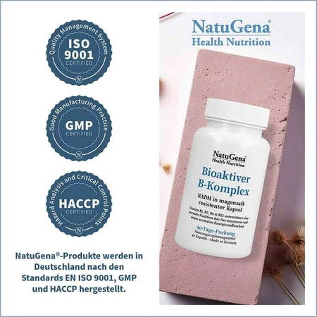 Bioaktiver B-Komplex + Nadh Kapseln, 90 St Kapseln