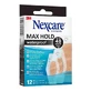 Tiras adhesivas impermeables Nexcare Max Hold, 3 tamaños, 12 tiritas