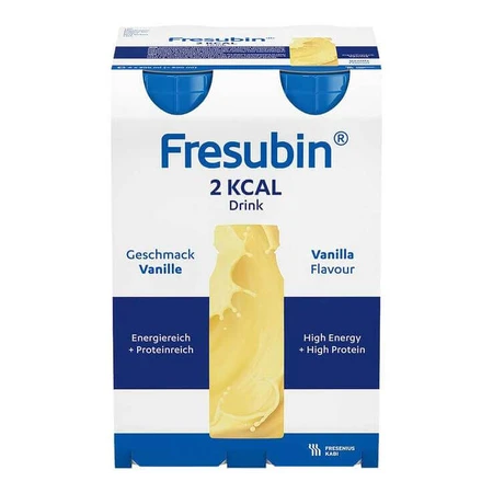 Fresubin® 2 KCAL Bebida de vainilla, 4 x 200 ml de solución