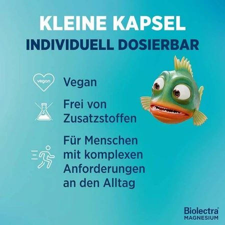 Biolectra Magnesium Komplex Balance 7 Kapseln, 120 St Kapseln