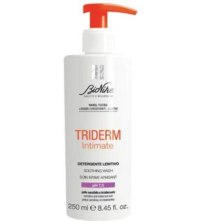 Acquista Bionike Triderm - Intimate Lenitivo pH 7 Detergente Intimo Donna, 250ml Bionike Triderm - Intimate Lenitivo pH 7 Detergente Intimo Donna, 250ml