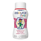 Resource Junior vloeibare voeding met aardbeiensmaak, 4 x 200 ml