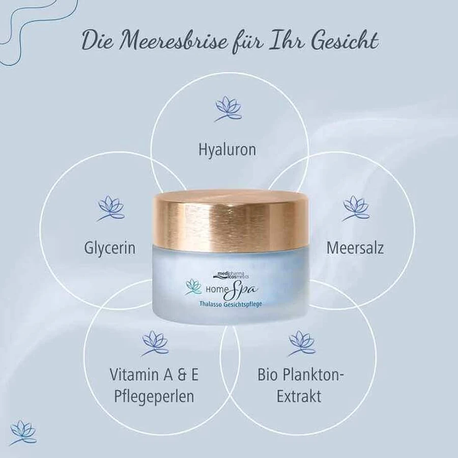 Gel per la cura del viso Home Spa Thalasso, 50 ml Gel