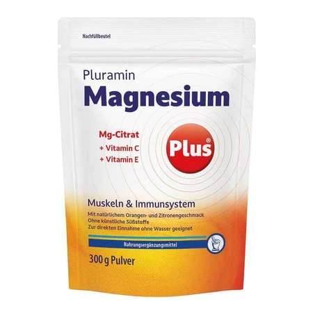 Pluramin Magnesium Plus en polvo, 180 g de polvo