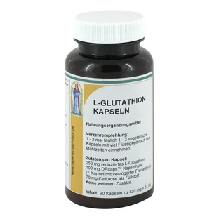 L-Glutathion 250 mg reduziert Kapseln, 90 St Kapseln