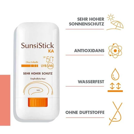Avene Sunsistick KA SPF 50+, 2 x 20 g sticks