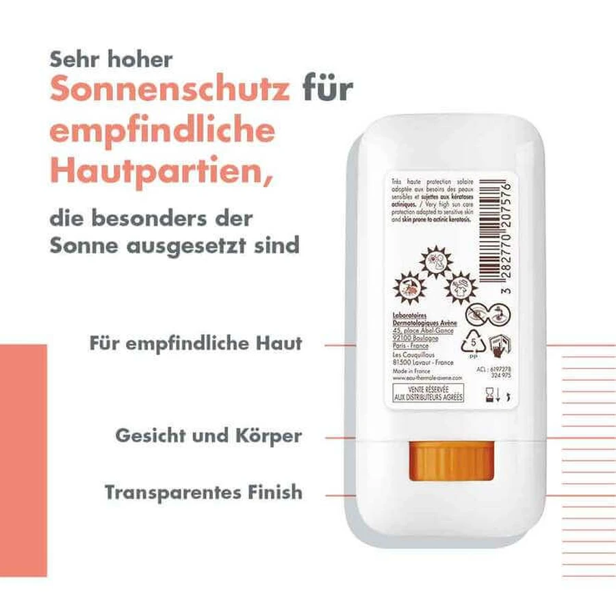 Avene Sunsistick KA SPF 50+, 2 x 20 g sticks