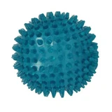 Pallina a forma di riccio, 10 cm, blu e trasparente, 1 pezzo, così com’è
