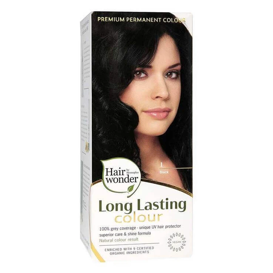 Hennaplus Long Lasting Black, 100 ml n.v.