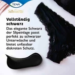 TENA® Silhouette NOIR Mini-inlegkruisjes voor incontinentie, 18 stuks.