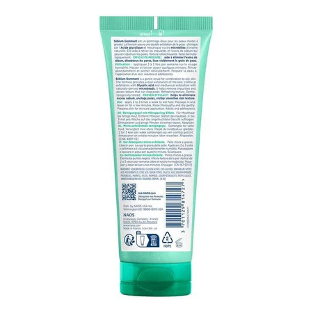 Gel exfoliante Bioderma Sebium Gommant, 75 ml de gel