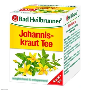 Bad Heilbrunner Sint-Janskruidthee, 8 theezakjes van 1,5 g