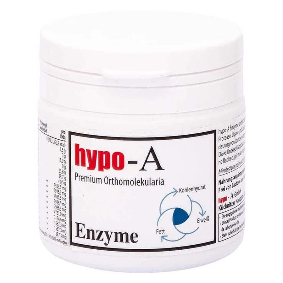 Capsule di enzima Hypo A, 25 capsule
