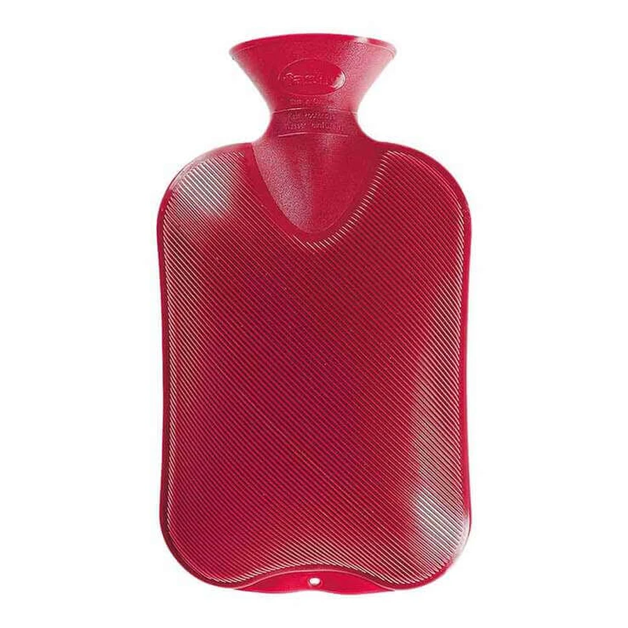 Bouillotte Fashy, double épaisseur, couleur canneberge, 6460 42, 1 pièce, n/a