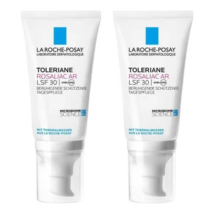 Crème La Roche-Posay Toleriane Rosaliac AR SPF 30, 2 x 50 ml