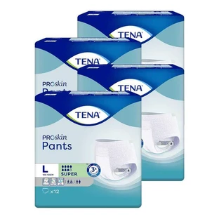 TENA Pants Super L voor incontinentie, 4 x 12 stuks, naar behoefte