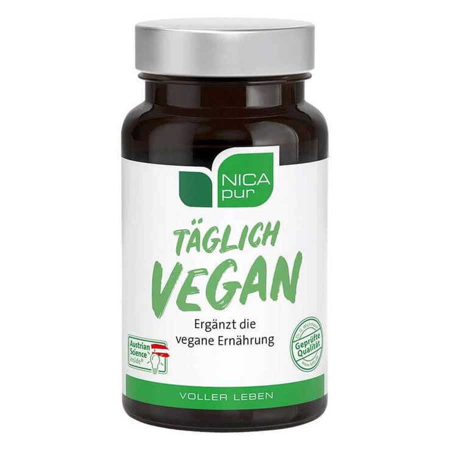 Nicapur Daily Vegan, 60 cápsulas