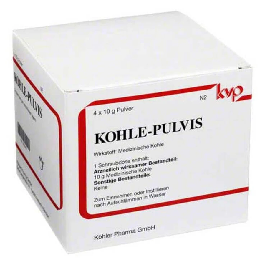 Kohle pulvis powder, 10 x 10 g powder