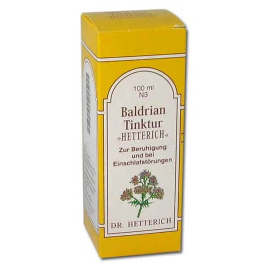 Hetterich Valerian Tincture, 50 ml tincture