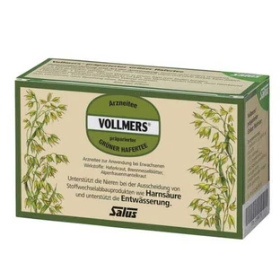 Té de avena verde en bolsitas de Vollmers, 40 bolsitas