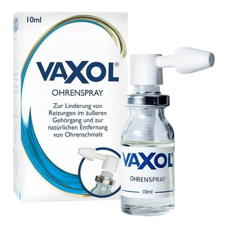 Vaxol Spray pour les oreilles, flacon pulvérisateur de 10 ml