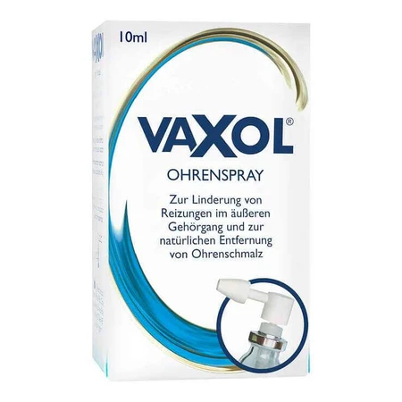 Vaxol Spray pour les oreilles, flacon pulvérisateur de 10 ml