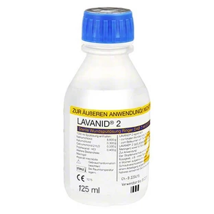 Lavanid 2 Wondspoelvloeistof, 125 ml spoelvloeistof