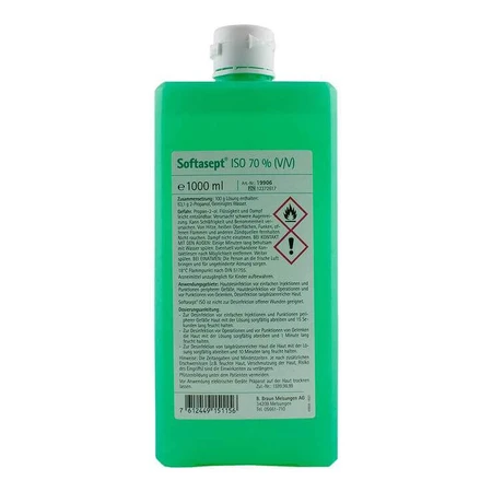 Softasept® ISO 70% (v/v) Solution, 1000 ml solution