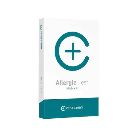 cerascreen® Milk + Egg Allergy Test, 1 test