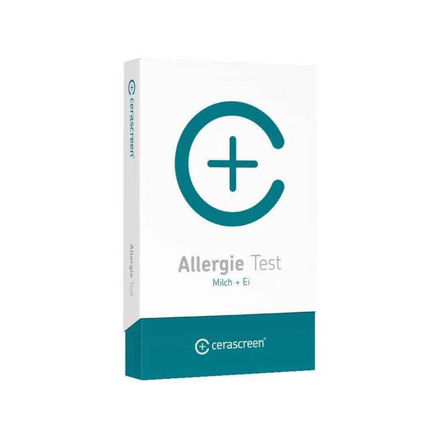 cerascreen® Milk + Egg Allergy Test, 1 test
