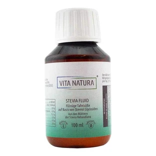 Stevia Liquid Dropper Bottle, 100 ml of liquid
