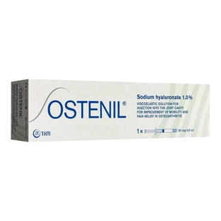Jeringas precargadas de Ostenil 20 mg, 1 jeringa precargada de 2 ml