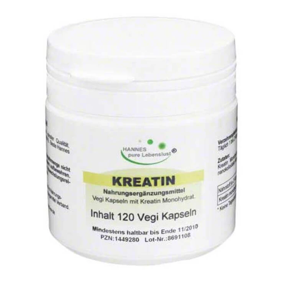 Kreatin Vegi Kapseln, 120 St Kapseln