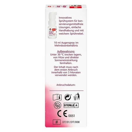Doppelherz Eye Spray Hyaluron Fresh, 10 ml drops