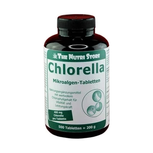 Chlorella Microalgae 400 mg Tablets, 500 Tablets