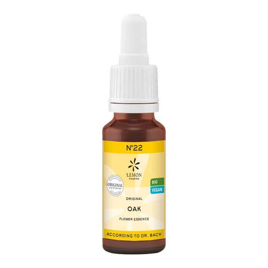 Bach Flower Remedy No. 22 Oak Organic, 20 ml, n.v.