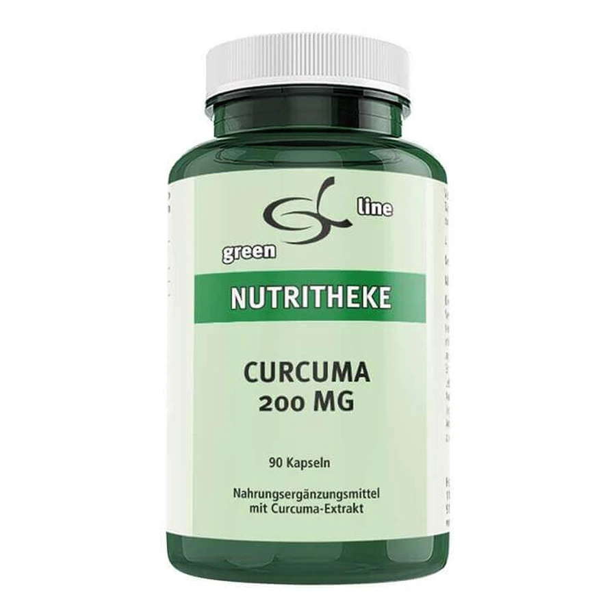 Capsule de curcuma 200 mg, 180 de capsule