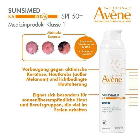 Avene Sunsimed KA Emulsion, 2 x 80 ml emulsion