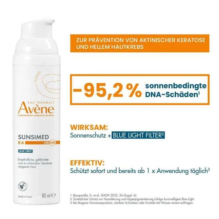 Avene Sunsimed KA Emulsion, 2 x 80 ml emulsion