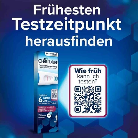 Clearblue Pregnancy Test: 6 Days Before—2 Hormones, 2 Tests