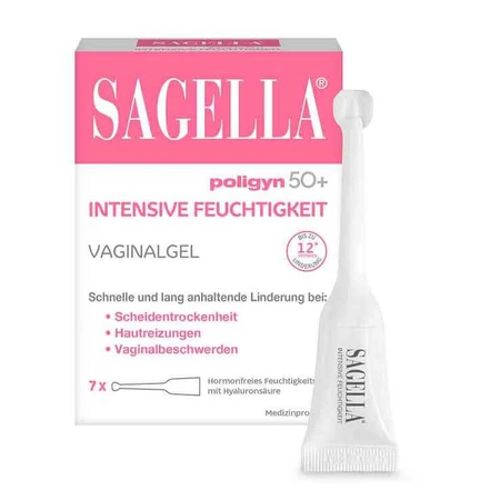 Sagella poligyn 50 + intensive Feuchtigkeit Gel, 7 St Gel