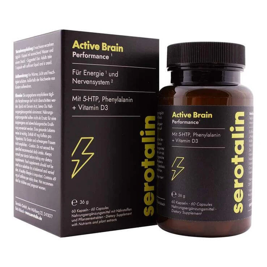Serotalin Active Brain-capsules, 60 capsules