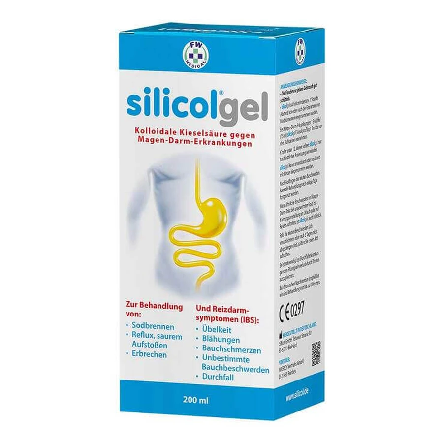 Silicolgel gegen Magen-Darm-Erkrankungen, 200 ml Gel