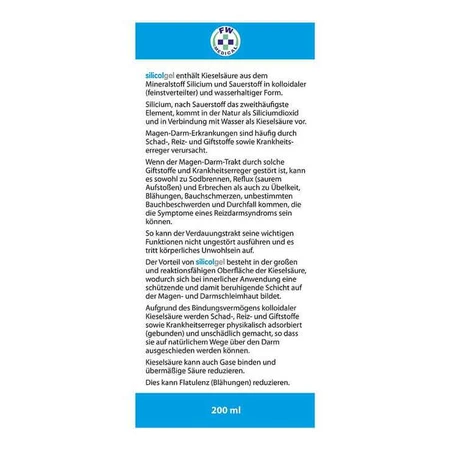 Silicolgel gegen Magen-Darm-Erkrankungen, 200 ml Gel