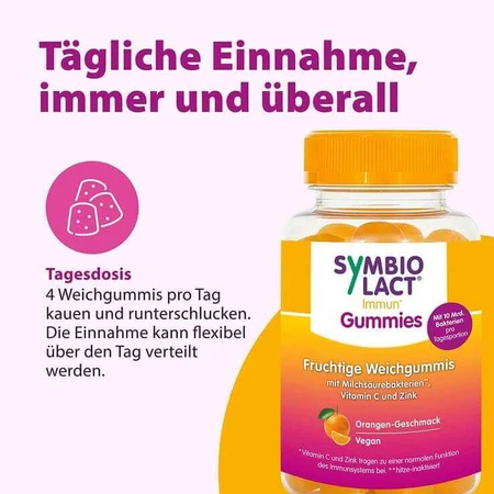 Symbiolact Immun Gummies, 60 bonbons à mâcher